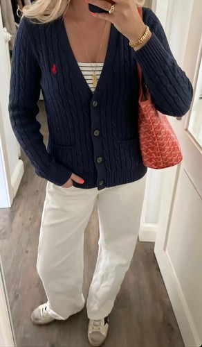 Ralph lauren damen strickjacke - lauren,